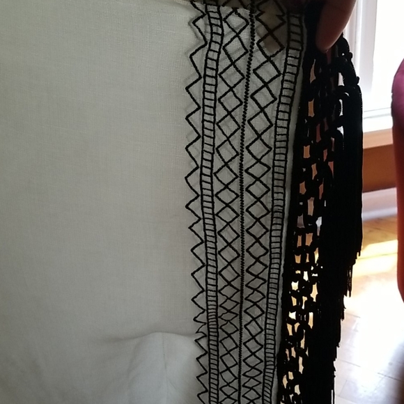 Chicos Aztec design poncho - Picture 4 of 10